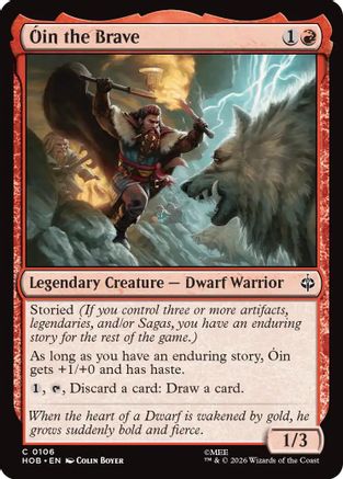 {@@MSC C} Oin the Brave (Foil) [The Hobbit] [HOB 106]