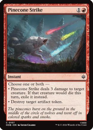 {@@MSC C} Pinecone Strike (Foil) [The Hobbit] [HOB 107]
