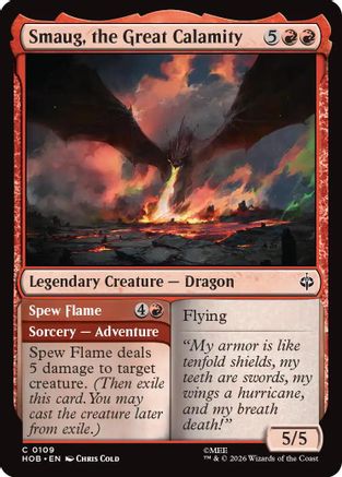 {@@MSC C} Smaug, the Great Calamity [The Hobbit] [HOB 109]