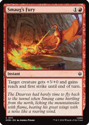 {@@MSC C} Smaug's Fury [The Hobbit] [HOB 111]