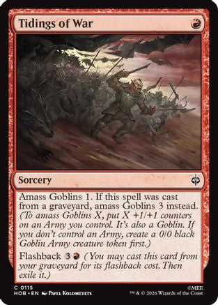 {@@MSC C} Tidings of War [The Hobbit] [HOB 115]