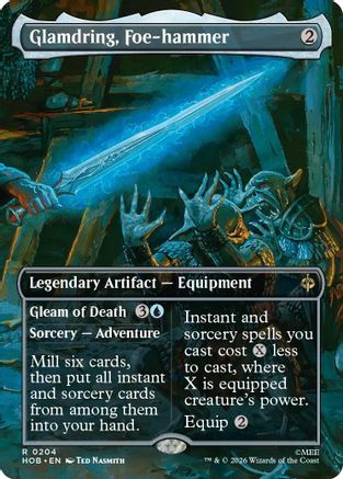 {@@MSC R} Glamdring, Foe-hammer (Borderless) [The Hobbit] [HOB 204]