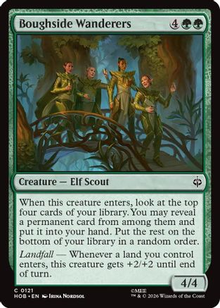 {@@MSC C} Boughside Wanderers (Foil) [The Hobbit] [HOB 121]