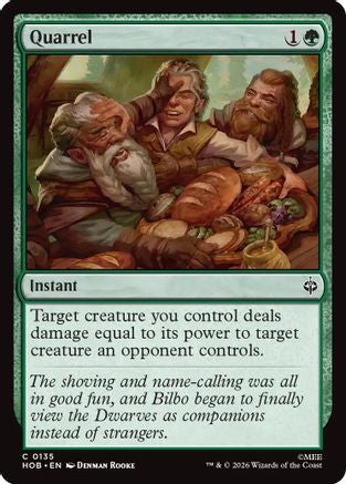 {@@MSC C} Quarrel [The Hobbit] [HOB 135]