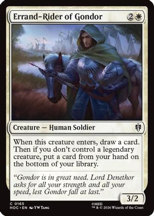 {@@HOB C} Errand-Rider of Gondor [The Hobbit EternalLegal] [HOC 165]