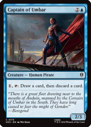 {@@HOB C} Captain of Umbar [The Hobbit EternalLegal] [HOC 173]