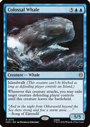 {@@HOB R} Colossal Whale [The Hobbit EternalLegal] [HOC 174]