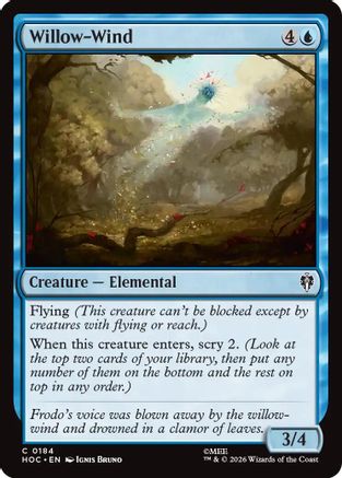 {@@HOB C} Willow-Wind [The Hobbit EternalLegal] [HOC 184]