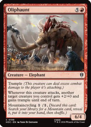 {@@HOB C} Oliphaunt [The Hobbit EternalLegal] [HOC 199]
