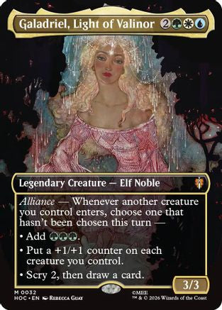 {@@HOB R} Galadriel, Light of Valinor (Borderless) [The Hobbit EternalLegal] [HOC 032]