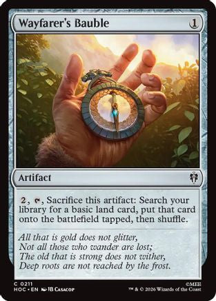 {@@HOB C} Wayfarer's Bauble [The Hobbit EternalLegal] [HOC 211]