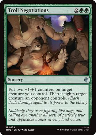 {@@HOB C} Troll Negotiations (Foil) [The Hobbit] [HOB 138]