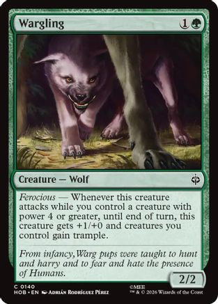 {@@MSC C} Wargling [The Hobbit] [HOB 140]