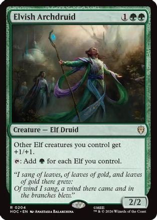 {@@HOB R} Elvish Archdruid [The Hobbit EternalLegal] [HOC 204]