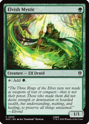 {@@HOB C} Elvish Mystic [The Hobbit EternalLegal] [HOC 205]