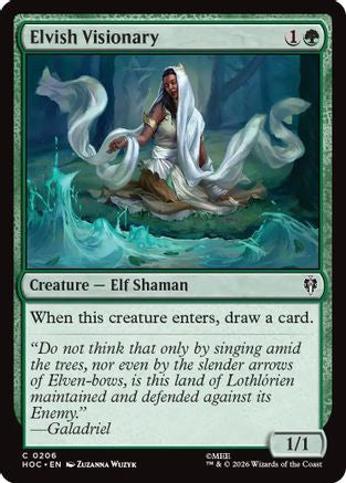 {@@HOB C} Elvish Visionary [The Hobbit EternalLegal] [HOC 206]