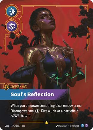 [RFB] Mel - Soul's Reflection (Signature) (Foil) (195*/166) - Vendetta