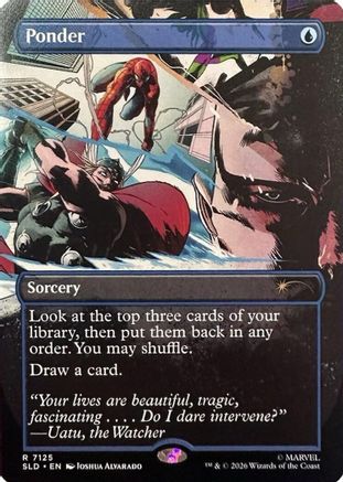 {R} Ponder (7125) [Secret Lair Drop Series] [SLD 7125]
