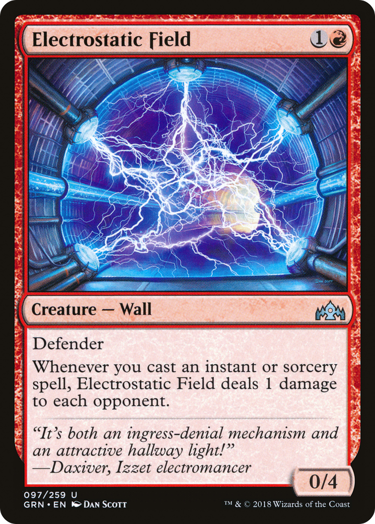 {C} Electrostatic Field [Guilds of Ravnica][GRN 097]