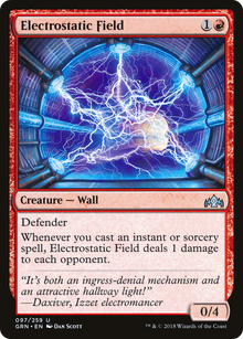 {C} Electrostatic Field [Guilds of Ravnica][GRN 097]
