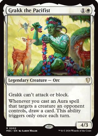 {R} Grakk the Pacifist [Mystery Booster Commander Edition] [ 002]