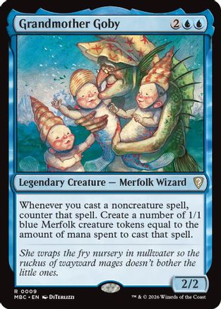 {R} Grandmother Goby (Foil) [Mystery Booster Commander Edition] [ 009]