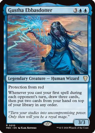 {R} Gustha Ebbasdotter [Mystery Booster Commander Edition] [ 010]