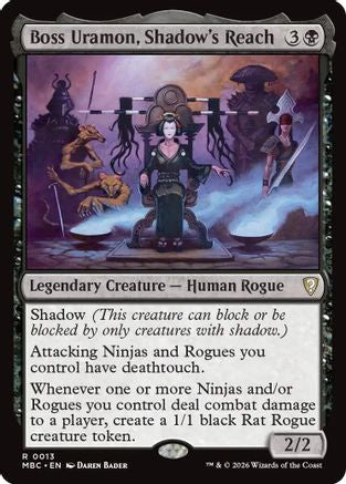 {R} Boss Uramon, Shadow's Reach [Mystery Booster Commander Edition] [ 013]