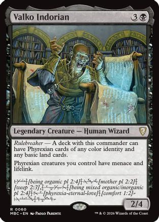 {R} Valko Indorian [Mystery Booster Commander Edition] [ 060]