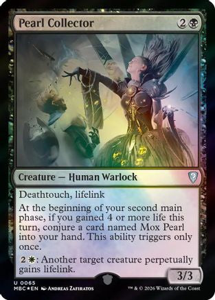 {C} Pearl Collector (Foil) [Mystery Booster Commander Edition] [ 065]