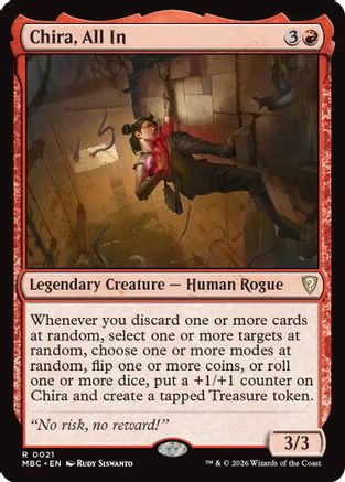 {R} Chira, All In [Mystery Booster Commander Edition] [ 021]