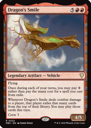 {R} Dragon's Smile [Mystery Booster Commander Edition] [ 022]