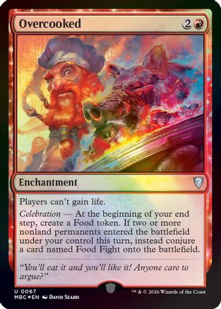 {C} Overcooked (Foil) [Mystery Booster Commander Edition] [ 067]