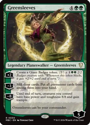 {R} Greensleeves (Foil) [Mystery Booster Commander Edition] [ 030]