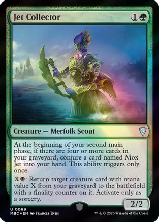 {C} Jet Collector (Foil) [Mystery Booster Commander Edition] [ 069]