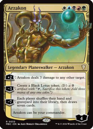 {R} Arzakon [Mystery Booster Commander Edition] [ 033]