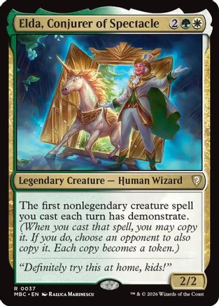 {R} Elda, Conjurer of Spectacle [Mystery Booster Commander Edition] [ 037]