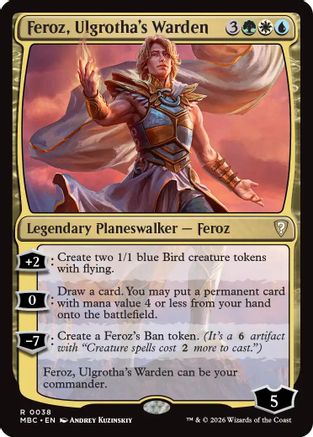 {R} Feroz, Ulgrotha's Warden [Mystery Booster Commander Edition] [ 038]