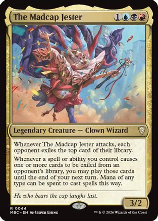 {R} The Madcap Jester [Mystery Booster Commander Edition] [ 044]