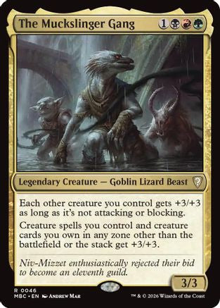 {R} The Muckslinger Gang (Foil) [Mystery Booster Commander Edition] [ 046]