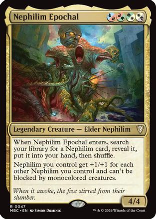 {R} Nephilim Epochal (Foil) [Mystery Booster Commander Edition] [ 047]