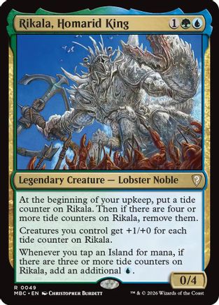 {R} Rikala, Homarid King [Mystery Booster Commander Edition] [ 049]