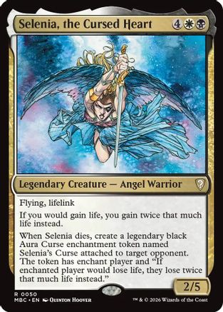 {R} Selenia, the Cursed Heart (Foil) [Mystery Booster Commander Edition] [ 050]