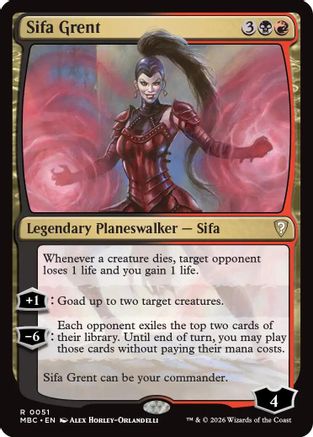 {R} Sifa Grent [Mystery Booster Commander Edition] [ 051]