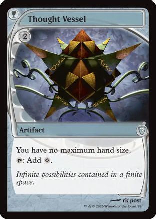 {R} Thought Vessel (Future Sight) (Foil) [Mystery Booster Commander Edition] [ 078]