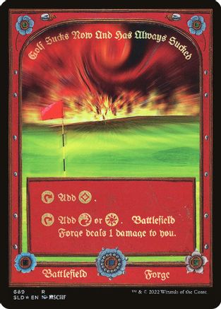 {R} Battlefield Forge (Foil) [Secret Lair Drop Series] [SLD 669]