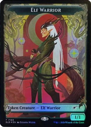 {C} Elf Warrior Token (7169) (Foil) [Secret Lair Drop Series] [SLD 7169]