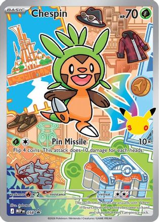 [PKM] Chespin (058) Holofoil [First Partner Collection 2026]