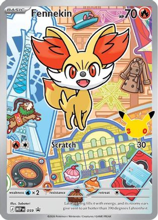 [PKM] Fennekin (059) Holofoil [First Partner Collection 2026]