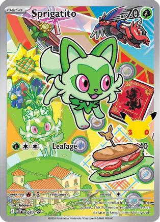 [PKM] Sprigatito (061) Holofoil [First Partner Collection 2026]